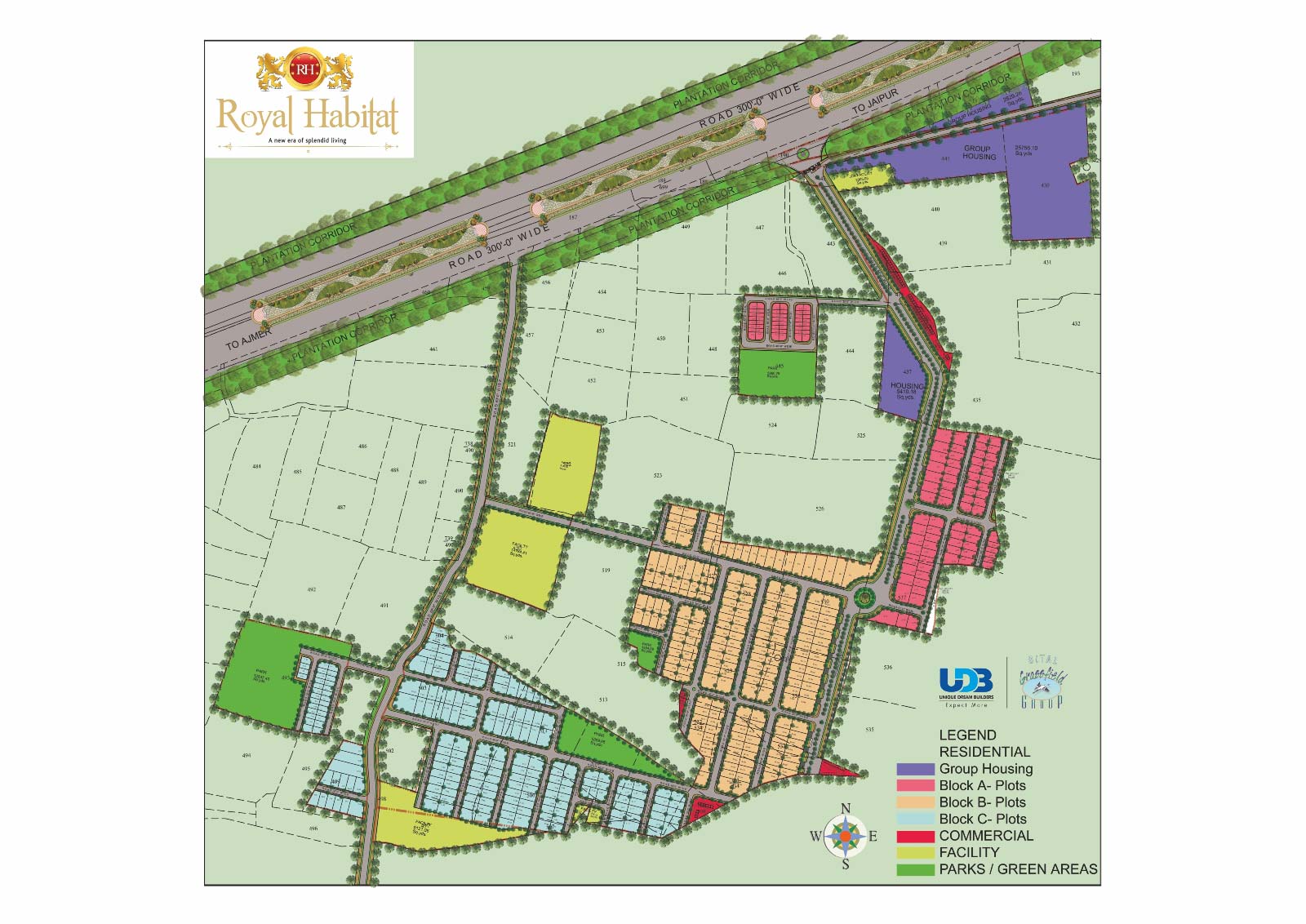 UDB Royal Habitat - Floor Plan
