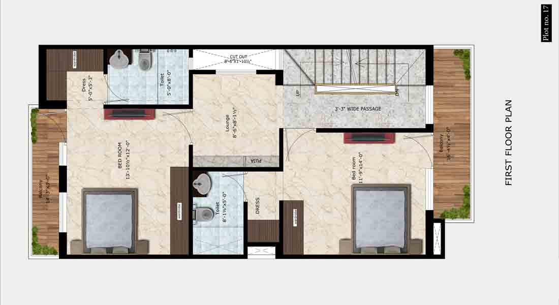 UDB Villa Grande - Floor Plan